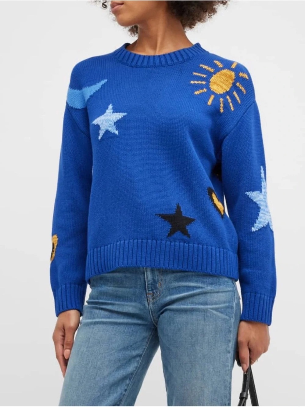 NWT Rails Zoey Sweater Cobalt Gold Galaxy XS